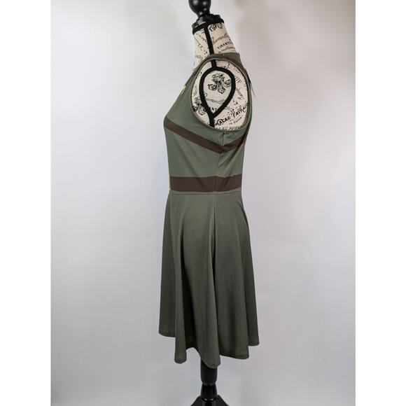 New Bioworld Legend of Zelda Womens Dress Mini 2016 NOS Nintendo Casual Cosplay - Picture 2 of 12